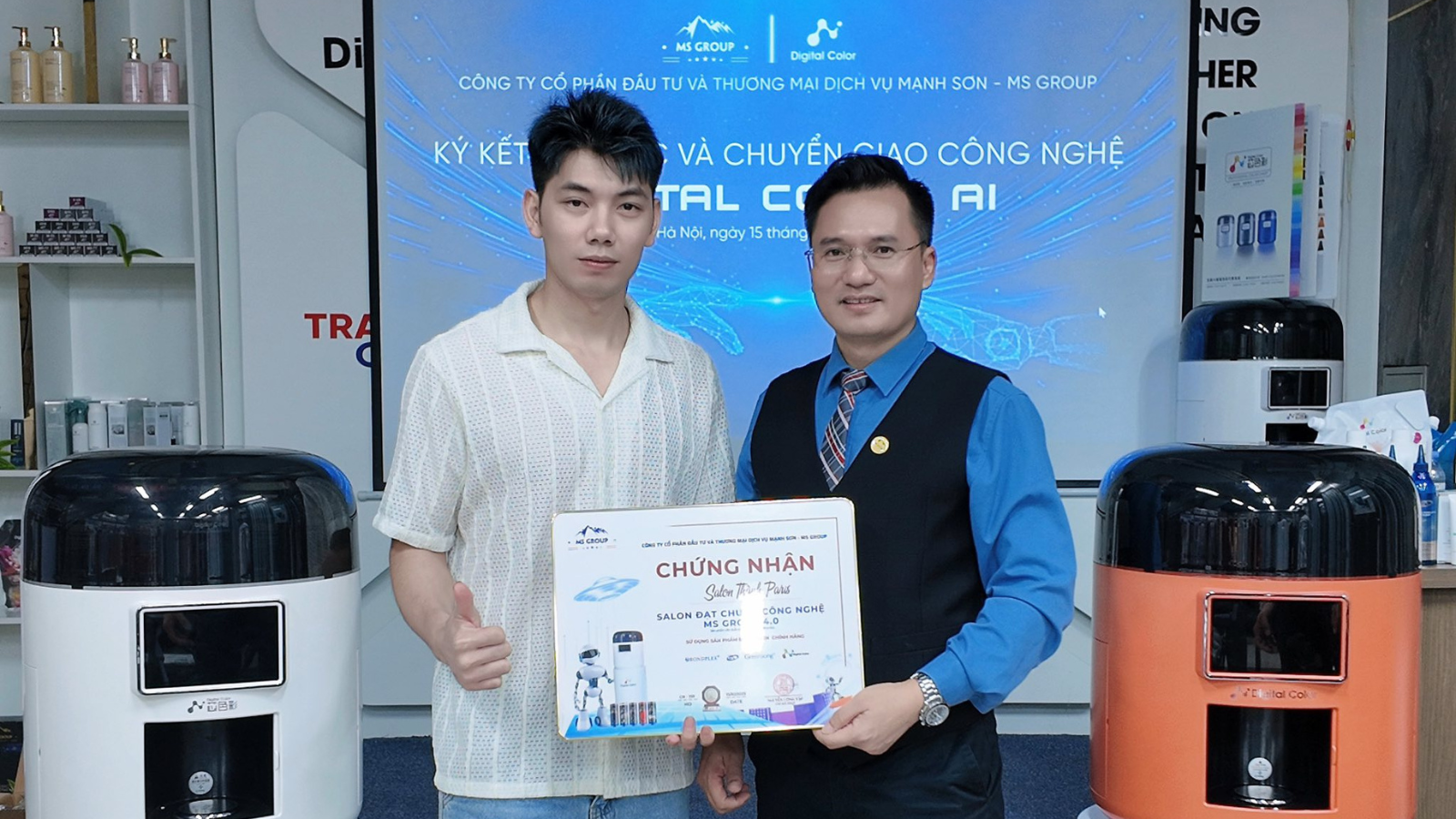 MS-group-chuyen-giao-cong-nghe-pha-mau-ai-cho-cac-salon